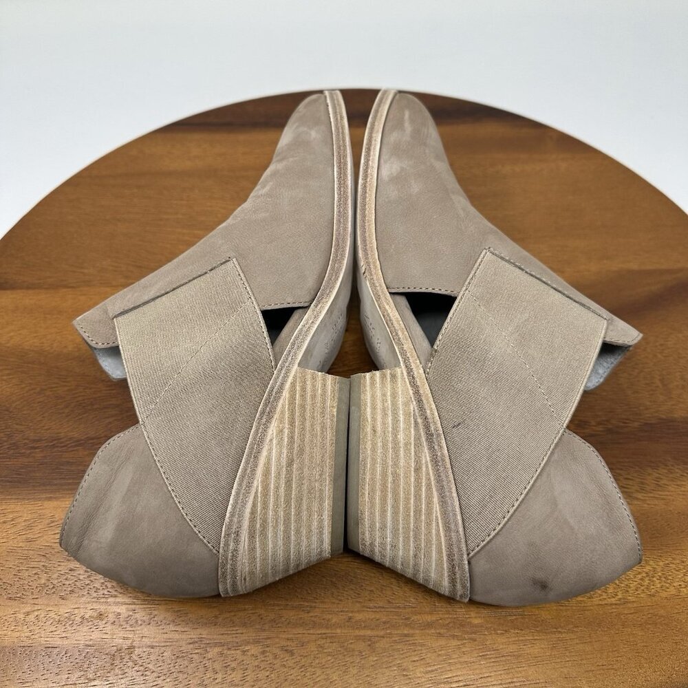 Eileen Fisher Shoes Perry Tumbled‎ Nubuck Size 7.5 Tan - Picture 10 of 15